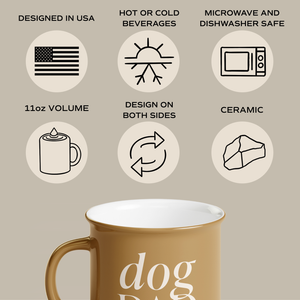 *NEW* Dog Dad 11 oz Campfire Coffee Mug - Home Decor