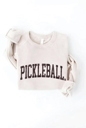 PICKLEBALL Graphic Sweatshirt: S / ATHLETIC HEATHER