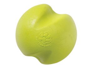 Jive® Dog Toy Ball for Chew, and Fetch: L / Aqua Blue