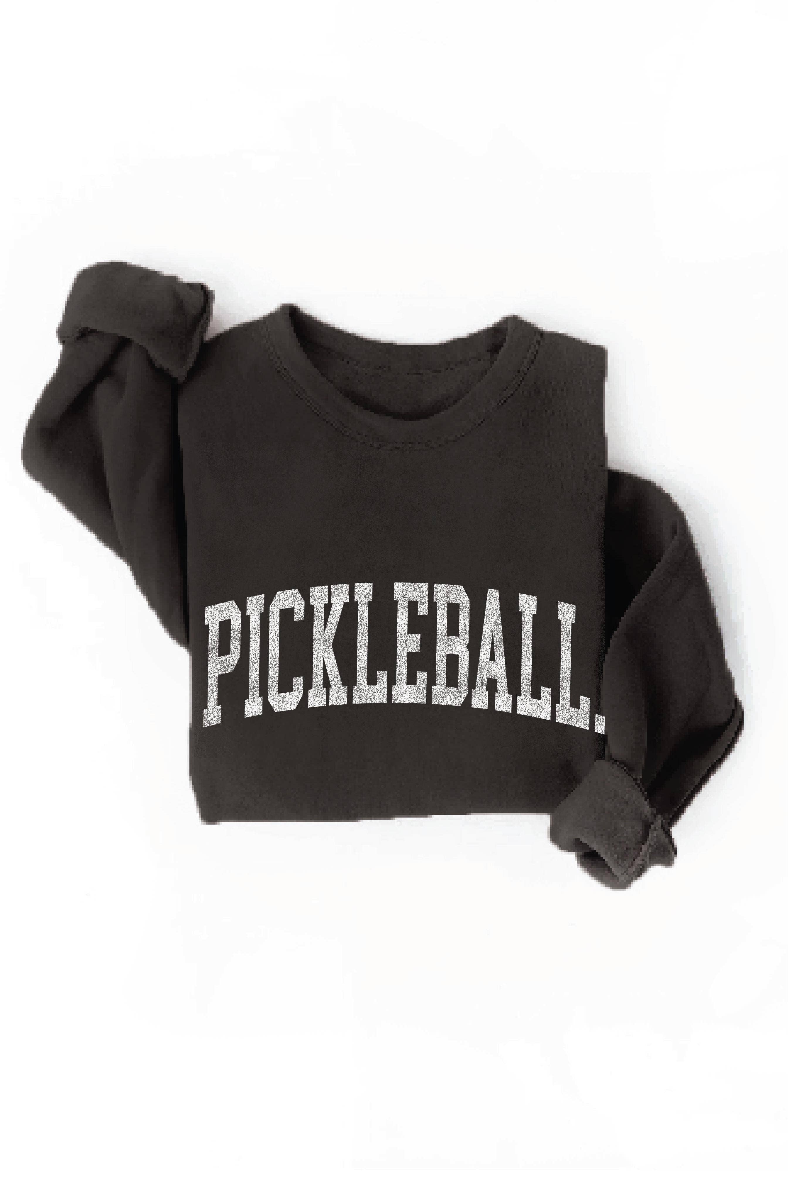 PICKLEBALL Graphic Sweatshirt: M / ROSE