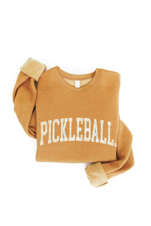 PICKLEBALL Graphic Sweatshirt: L / ROSE