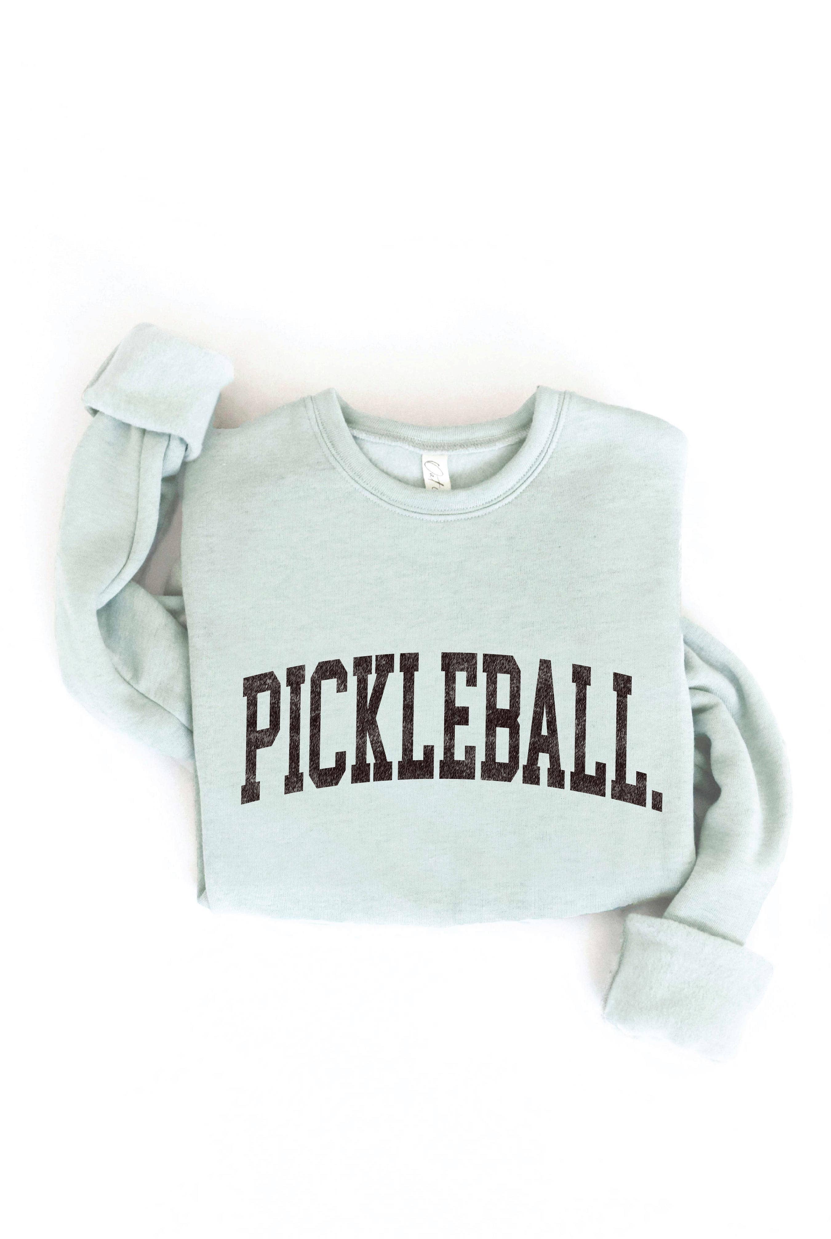 PICKLEBALL Graphic Sweatshirt: XL / ROSE
