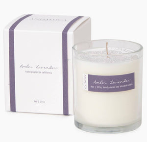 Sample Candle: Amber Lavender